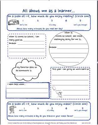 worksheet know getting worksheets students pdf student activities learner middle activity questions survey printable sheet days 1st homework classroom beginning